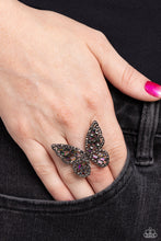 Load image into Gallery viewer, Paparazzi Accessories: Flauntable Flutter - Multi Oil Spill Ring