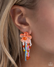 Load image into Gallery viewer, Paparazzi Accessories: Japanese Blossoms - Orange Earrings