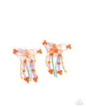 Load image into Gallery viewer, Paparazzi Accessories: Japanese Blossoms - Orange Earrings