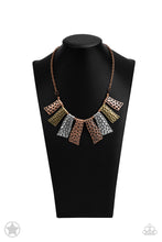 Load image into Gallery viewer, Paparazzi Accessories: BLOCKBUSTERM - A Fan of the Tribe - Multi Necklace