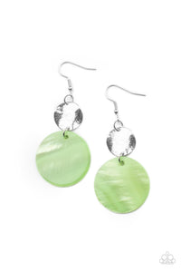 Paparazzi Accessories: Opulently Oasis - Green Earrings - Jewels N Thingz Boutique