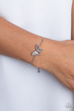 Load image into Gallery viewer, Paparazzi Accessories: Wings of Wonder - Pink Butterfly Bracelet