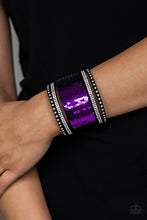 Load image into Gallery viewer, MERMAIDS Have More Fun - Purple\Silver: Paparazzi Accessories - Jewels N’ Thingz Boutique