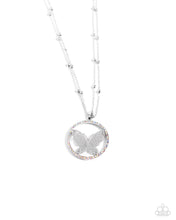 Load image into Gallery viewer, Paparazzi Accessories: Festive Flight - Multi Iridescent Necklace