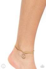 Load image into Gallery viewer, Paparazzi Accessories: Pampered Peacemaker - Gold Anklet