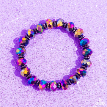 Paparazzi Accessories: Shimmering Satisfaction - Multi Oil Spill Bracelet