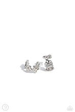 Load image into Gallery viewer, Paparazzi Accessories: Daisy Debut - Silver Cuff Earrings