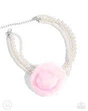 Load image into Gallery viewer, Paparazzi Accessories: Radiant Rosette - Pink Choker Necklace