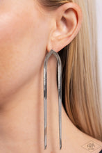 Load image into Gallery viewer, Paparazzi Accessories: Very Viper - Silver Earrings - Life of the Party