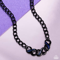 Paparazzi Accessories: Infinite Impact - Multi Iridescent Necklace - Life Of The Party Exclusive