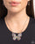 Paparazzi Accessories: Aerial Academy - Green Butterfly Iridescent Necklace