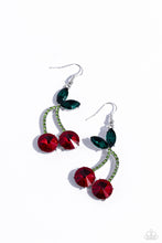 Load image into Gallery viewer, Paparazzi Accessories: Cherry Cameo - Red Earrings