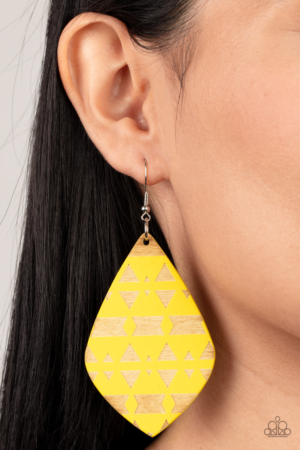 Paparazzi wooden store earrings