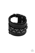 Load image into Gallery viewer, Paparazzi Accessories: Rocker Attitude - Black Urban Bracelet