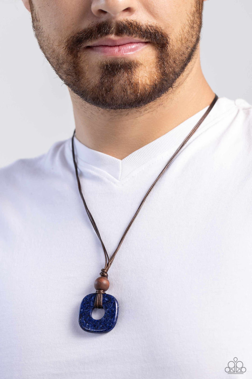 Paparazzi Accessories: Canyon Crusade - Blue Urban Necklace