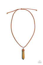 Load image into Gallery viewer, Paparazzi Accessories: Holistic Harmony - Brown Urban Necklace
