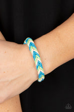 Load image into Gallery viewer, Paparazzi Accessories: Born to Travel - Blue Bracelet
