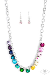 Paparazzi Accessories: Rainbow Resplendence - Multi Necklace - Life of the Party