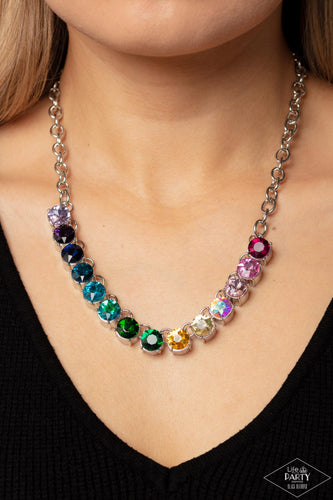 Paparazzi Accessories: Rainbow Resplendence - Multi Necklace - Life of the Party