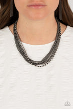 Load image into Gallery viewer, Paparazzi Accessories: Free to CHAINge My Mind - Black Necklace