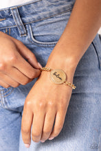 Load image into Gallery viewer, Paparazzi Accessories: Hope and Faith - Gold Inspirational Bracelet
