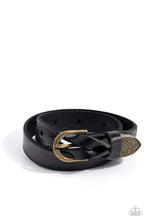 Load image into Gallery viewer, Paparazzi Accessories: Coat of Arms Couture - Black Bracelet