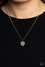 Load image into Gallery viewer, Paparazzi Accessories: Day of Love - Yellow Heart Necklace