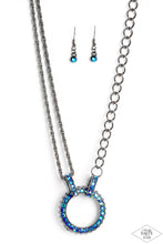 Load image into Gallery viewer, Paparazzi Accessories: Razzle Dazzle - Blue UV Necklace - Life of the Party