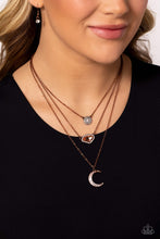 Load image into Gallery viewer, Paparazzi Accessories: Lunar Lineup - Copper Necklace