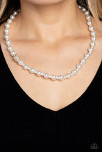 Load image into Gallery viewer, Paparazzi Accessories: Countess Chic - Gold Pearl Necklace