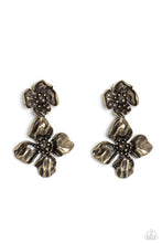 Load image into Gallery viewer, Paparazzi Accessories: Gilded Grace - Brass Earrings