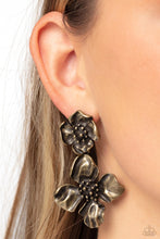 Load image into Gallery viewer, Paparazzi Accessories: Gilded Grace - Brass Earrings