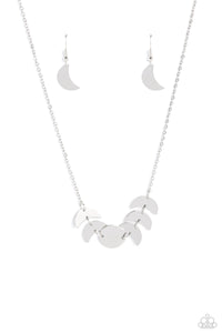 Paparazzi Accessories: LUNAR Has It - Silver Necklace