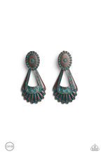 Load image into Gallery viewer, Paparazzi Accessories: Casablanca Chandeliers - Brass Clip-On Earrings