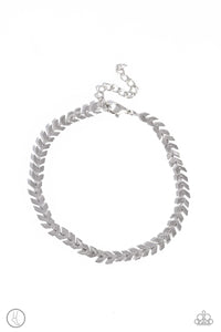 Paparazzi Accessories: Point in Time - Silver Anklet