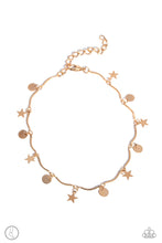 Load image into Gallery viewer, Paparazzi Accessories: BEACH You To It - Gold Star Anklet