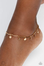Load image into Gallery viewer, Paparazzi Accessories: BEACH You To It - Gold Star Anklet