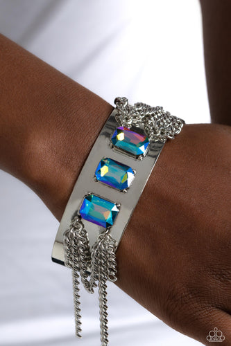 Paparazzi Accessories: CHAIN Showers - Multi UV Shimmery Bracelet