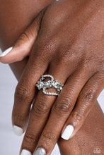 Load image into Gallery viewer, Paparazzi Accessories: Captivating Corsage - White Ring
