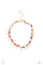 Load image into Gallery viewer, Paparazzi Accessories: Beachfront Backdrop - Gold Seed Bead Anklet