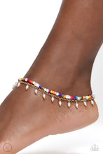 Load image into Gallery viewer, Paparazzi Accessories: Beachfront Backdrop - Gold Seed Bead Anklet