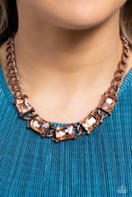 Load image into Gallery viewer, Paparazzi Accessories: Radiating Review Necklace and Dazzling Debut Bracelet - Copper SET