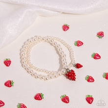 Load image into Gallery viewer, Paparazzi Accessories: Strawberry Season - Red Bracelet