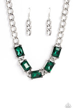 Load image into Gallery viewer, Paparazzi Accessories: Radiating Review Necklace and Dazzling Debut Bracelet - Green SET