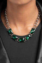 Load image into Gallery viewer, Paparazzi Accessories: Radiating Review Necklace and Dazzling Debut Bracelet - Green SET