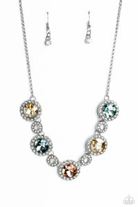 Paparazzi Accessories: Gorgeous Gems - Multi Oversized Gem Necklace