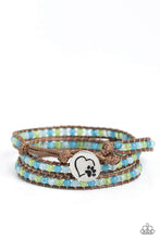 Load image into Gallery viewer, Paparazzi Accessories: PAW-sitive Thinking - Blue Pet Lover Bracelet