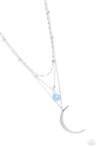 Paparazzi Accessories: Lunar Landslide - Blue Necklace