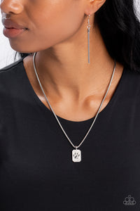 Paparazzi Accessories: PAW to the Line - White Pet Lover Necklace