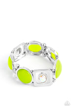 Load image into Gallery viewer, Paparazzi Accessories: Majestic Mashup - Green Iridescent Bracelet